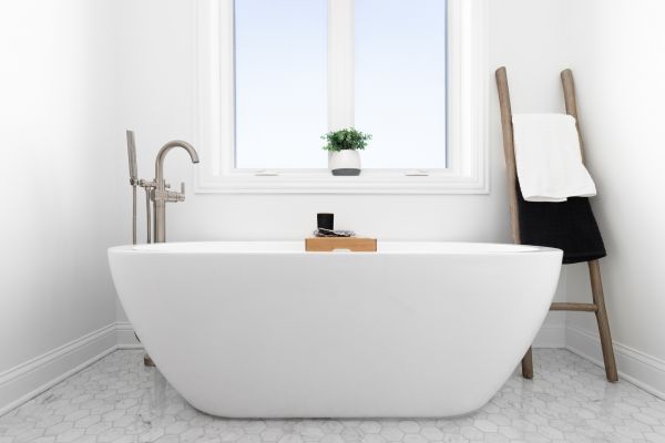 Freestanding Tub Installation in Angola